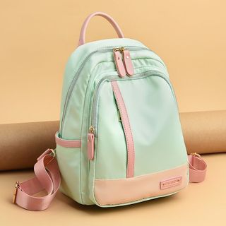 Balo thời trang nam - nữ mini đẹp du lịch công sở , vải dù cao cấp, màu đen sang trọng, khóa kéo nhiều ngăn TX31