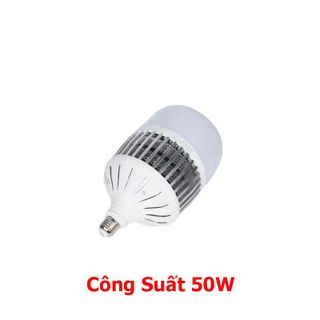 Bóng Đèn LED Bulb Trụ Tròn 50W Có Tản Nhiệt Tiết Kiệm Điện Năng - Bảo Hành 1 Năm giá sỉ