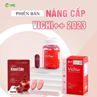 Viên Uống Hổ Trợ Giảm Cân Vichi+tặng Kèm Khoá Cân Mẫu mới