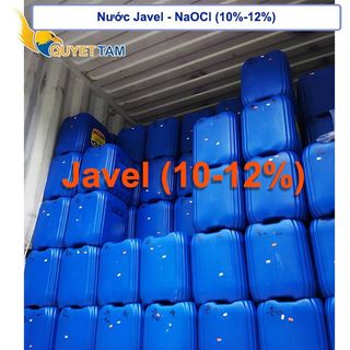 Nước Javel - Natri hypoclorit - NaOCl 10% , Quy cách: Bồn - Tank – Can