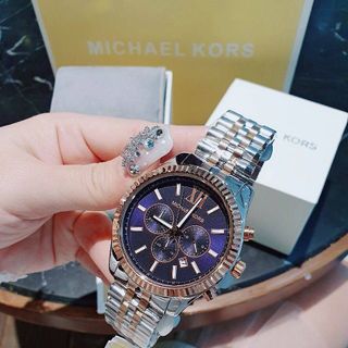 ĐỒNG HỒ NAM CAO CẤP M KORS MẶT CHONOGRAP DÂY THÉP 4