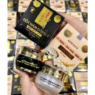 Combo Kem Face Cốt Nám Đông Y Nicos Chính Hãng- Kem Face Nicos Cốt Trắng Căng Bóng Nâng Cơ Thanh Nhi House