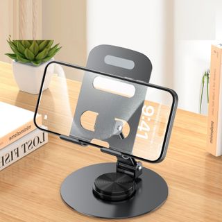 Giá đỡ điện thoại kim loại đế xoay S355
