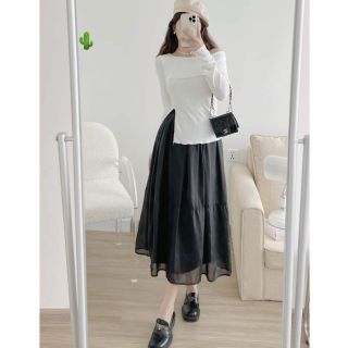 CHÂN VÁY VOAN TƠ 2 LỚP - LÊ PHƯƠNG BOUTIQUE