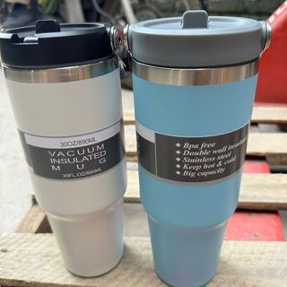 Cốc inox quai sách Tumi th60