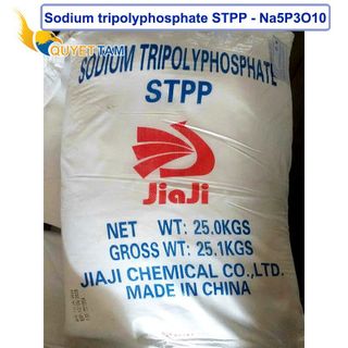 Sodium tripolyphosphate STPP - Na5P3O10, 25kg/bao, Trung Quốc giá sỉ