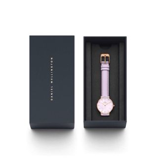 ĐỒNG HỒ NỮ CAO CẤP D.W PETITE DÂY DA TÍM LAVENDER KÈM TEM KÍCH HOẠT BẢO HÀNH ĐIỆN TỬ 2