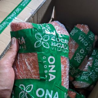 Túi Sữa Tắm Gừng Nghệ Cỏ Cây Hoa Lá Size 1 Kg