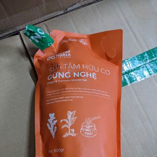 Túi Sữa Tắm Gừng Nghệ Cỏ Cây Hoa Lá Size 1 Kg giá sỉ