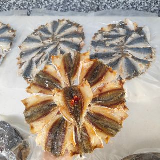 Khô cá chỉ xếp bông  ướp vị vừa ăn _ Vựa khô Bến Tre