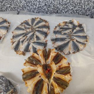 Khô cá chỉ xếp bông  ướp vị vừa ăn _ Vựa khô Bến Tre