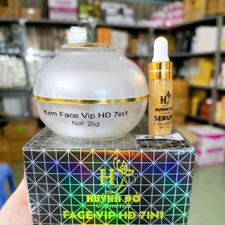 Face VIP Huỳnh Đỗ 25 gram Tặng Kèm Serum Mini Dưỡng Trắng, Mờ Thâm Nám Hiệu Quả, Trẻ Hoá Da giá sỉ