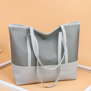 Túi đeo vai nữ tay cầm hàng đầu dung tích lớn, Túi đeo vai nữ bằng vải PU + chống mài mòn hàng ngày, Túi xách PU chống nước bền và lâu trôi không bị biến dạng (01)
