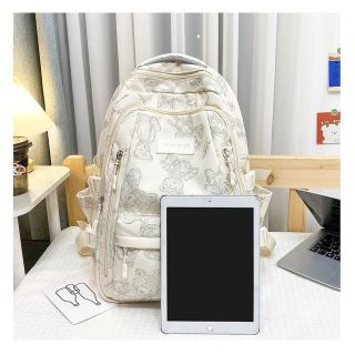 BA LÔ GẤU HỌA TIÊT HOA VĂN IN CHÌM SIÊU HÓT (01)