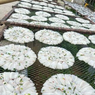 Khô bánh tráng mực _ Vựa khô Bến Tre