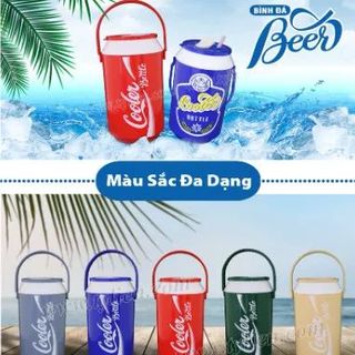 BÌNH ĐÁ BEER GIỮ NHIỆT 1500ML NHIỀU MÀU giá sỉ