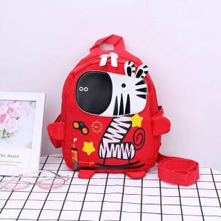 Balo bé đi mẫu giáo có in hình động vật đáng yêu(01)