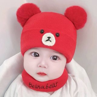 mũ len thu đông mẫu thu đông 6-12 tháng cho bé nam nữ siêu dễ thương(03)