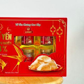 YẾN SÀO I,NEST 24% HỘP QUÀ 6 LỌ X 70ML (CÓ ĐƯỜNG) giá sỉ