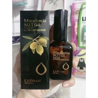 Tinh Dầu Dưỡng Tóc Macadamia Nut Oil OLIU- Làm Mượt Tóc ,Kích Khích mọc tóc , Khục Hồi Tóc Hư Tổn 50 ML giá sỉ