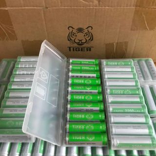 Pin Sạc tiger đầu bằng 18650 lithium-ion 3,7v dung lượng định danh 2200mAh giá sỉ giá sỉ