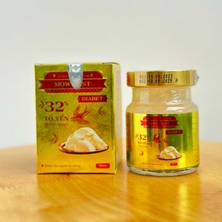 YẾN SÀO MOW NEST DIABET 32% HŨ 70ML ( KHÔNG ĐƯỜNG )