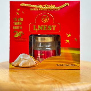 YẾN SÀO I,NEST 24% LỐC 6 LỌ X 70ML ( CÓ ĐƯỜNG) giá sỉ