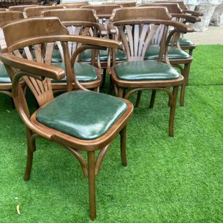 Ghế gổ cafe cao cấp giá rẻ ghế gổ nệm nhà hàng