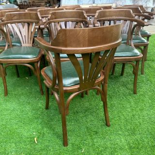 Ghế gổ cafe cao cấp giá rẻ ghế gổ nệm nhà hàng