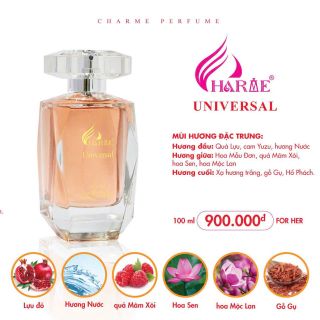 Nước hoa nữ: Charme Universal