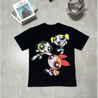 Áo Thun THE POWERPUFF GIRL Chất Liệu Cotton 100% 2 Chiều, Cao Cấp, Co Giãn, Form Rộng Tay Lỡ, Định Lượng 280gsm - GUNN