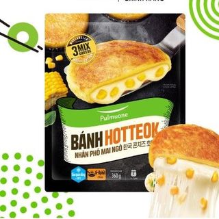 BÁNH XẾP HÀN NHÂN PHOMAI NGÔ - BÁNH HOTTEOK PHÔ MAI XÚC XÍCH GÓI 360G, kho chuyên sỉ giá tốt