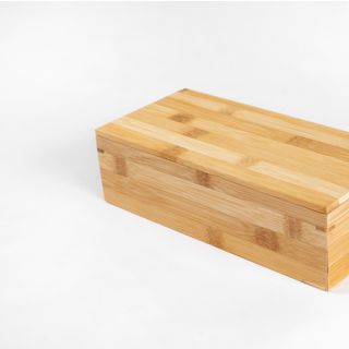 HỘP ĐỰNG ĐŨA MUỖNG CÓ NẮP ĐẬY BẰNG GỖ TRE TỰ NHIÊN DÀNH CHO QUÁN ĂN GIA ĐÌNH - SẠCH SẼ SANG TRỌNG BỀN BỈ - THƯƠNG HIỆU BESOL