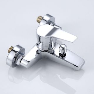 Củ sen tắm nóng lạnh màu trắng bóng làm bằng thép không gỉ model SB215