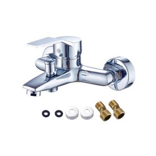 Củ sen tắm nóng lạnh màu trắng bóng làm bằng thép không gỉ model SB215
