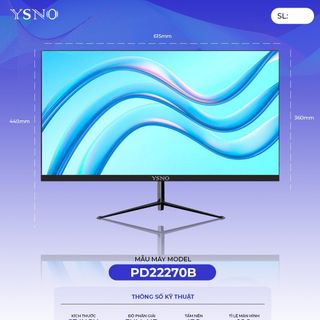 Màn hình 27inch YSNO PD22270B IPS/ Full HD/100Hz/1MS giá sỉ