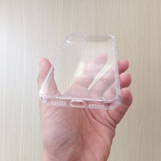 Ốp Lưng Lưng Cứng Viền Dẻo IPhone Trong Suốt SPACE Chống Ố - Chống Va Đập - IPhone 7P - 15 Pro Max