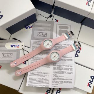 ĐÔNG HỒ NAM NỮ MẶT TRÒN FI DÂY CAO SU (có hộp)