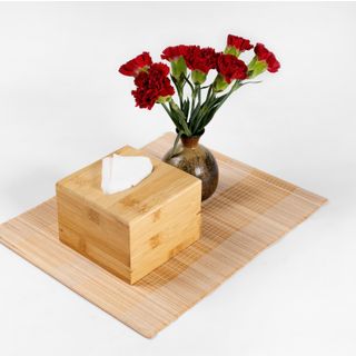 HỘP GIẤY ĂN HỘP KHĂN GIẤY ĂN VUÔNG BẰNG TRE TỰ NHIÊN SẠCH SẼ SANG TRỌNG BỀN BỈ - THƯƠNG HIỆU BESOL