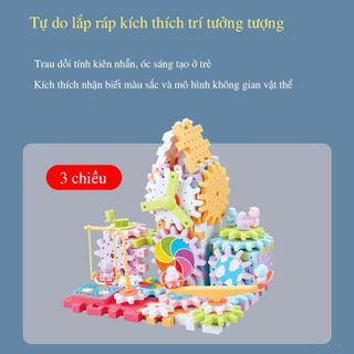 ĐỒ CHƠI LẮP GHÉP BÁNH RĂNG 83 CHI TIẾT 90151 - LADY'S PASSION