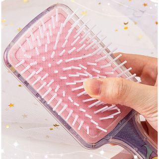 Lược Vuông Massage Da Đầu Chải Thẳng Tóc