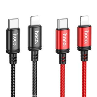 Cáp Sạc Hoco X89 Sạc PD 20W Cho Ai-Fôn - Sạc Nhanh SamSung, Truyền Dữ Liệu, Dây Dù 1M