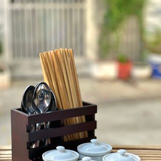ỐNG ĐŨA MUỖNG KHAY GIA VỊ ĐA NĂNG BẰNG GỖ TỰ NHIÊN DÀNH CHO QUÁN ĂN GIA ĐÌNH - SẠCH SẼ SANG TRỌNG BỀN BỈ - THƯƠNG HIỆU BESOL