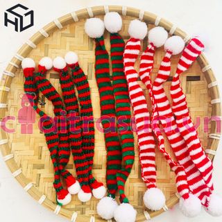 Phụ Kiện Trang Trí Chai Trà Sữa - nón len gắn chai cổ 38mm