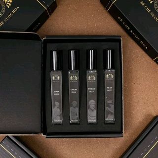 HỘP 4 NƯỚC HOA NAM NỮ LƯU HƯƠNG 10 TIẾNG YVY111_ TRIỆU VY STORE