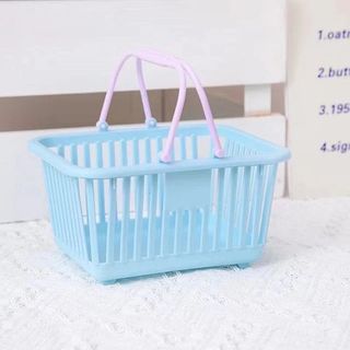 RỔ NHỰA VUÔNG ĐỰNG MỸ PHẨM VẬT DỤNG CÁ NHÂN SIZE 16