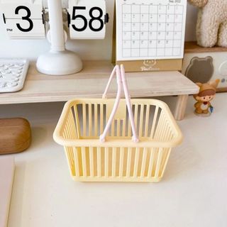 RỔ NHỰA VUÔNG ĐỰNG MỸ PHẨM VẬT DỤNG CÁ NHÂN SIZE 16