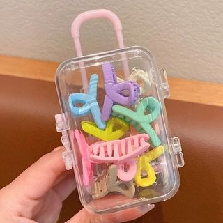 HỘP 10 KẸP ĐỈNH MÀU PASTEL MS1094