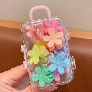 HỘP 10 KẸP ĐỈNH MÀU PASTEL MS1094