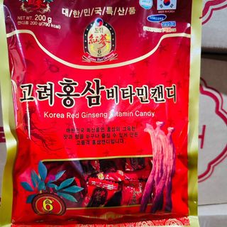 Kẹo Hồng Sâm Vitamin Hàn Quốc 200gr